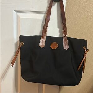 Dooney and Bourke black nylon tote